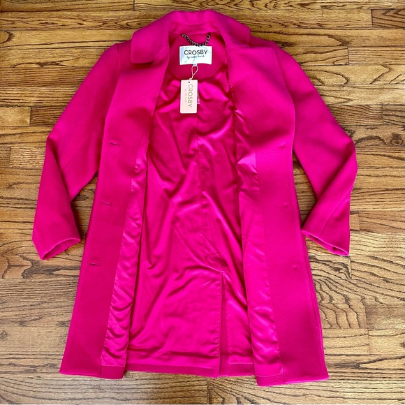 Crosby by Mollie Burch Dean Coat in Mollie Pink Medium New with Tags - Picture 2 of 10